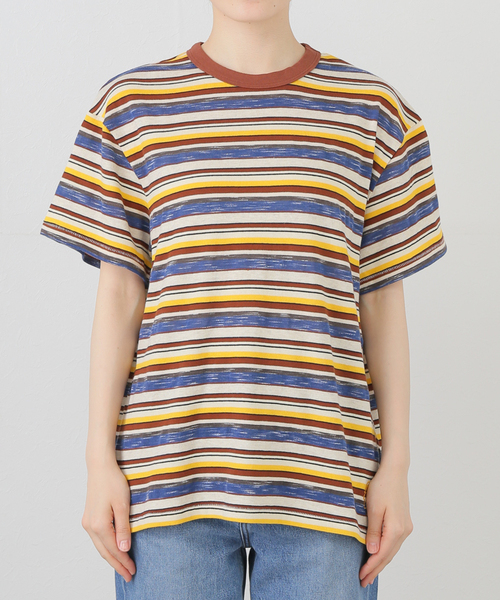 Tシャツ セール】【BRAIN DEAD/ブレインデッド】 TONI STRIPE T-SHIRT