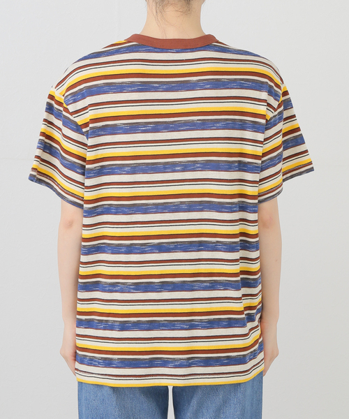 セール】【BRAIN DEAD/ブレインデッド】 TONI STRIPE T-SHIRT