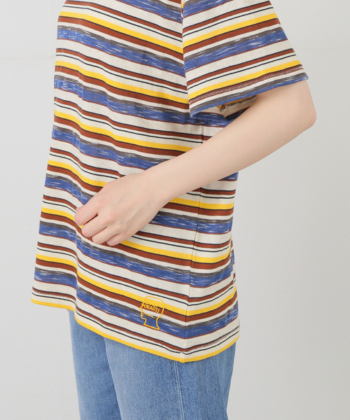 セール】【BRAIN DEAD/ブレインデッド】 TONI STRIPE T-SHIRT