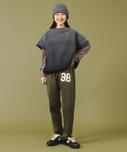 D220870 BEAMS BOY イージーパンツ ロゴ イージーパンツ（その他パンツ）｜BEAMS BOY（ビームス