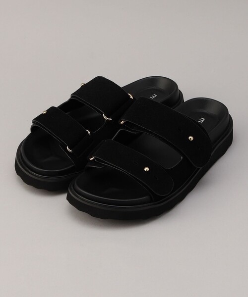 MOHI（モヒ）の「MOHI(モヒ) 2BELTサンダル（パンプス・レディース・ベージュ/ブラウン系/ブラック・23.5cm/24cm/22.5cm/23cm）」の2枚目の写真