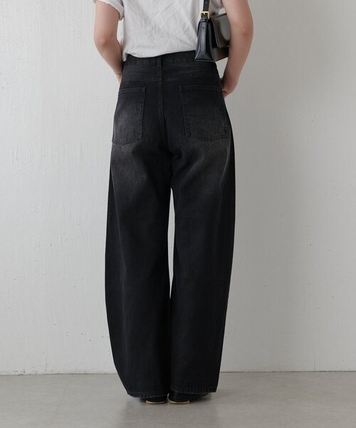 Lui's（ルイス）の「カーブデニム（デニムパンツ・レディース・インディゴブルー/ブラック・36/38）」の3枚目の写真