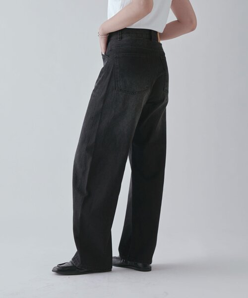 Lui's（ルイス）の「カーブデニム（デニムパンツ・レディース・インディゴブルー/ブラック・36/38）」の12枚目の写真