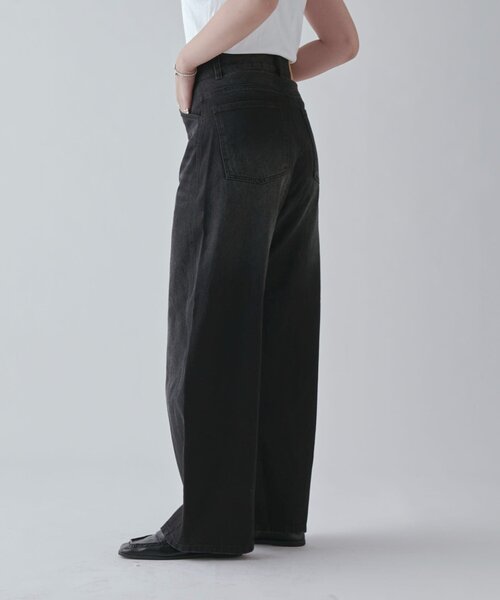 Lui's（ルイス）の「カーブデニム（デニムパンツ・レディース・インディゴブルー/ブラック・36/38）」の14枚目の写真