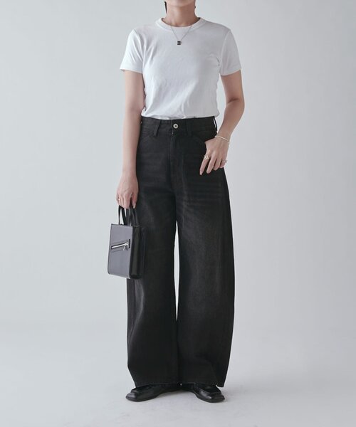 Lui's（ルイス）の「カーブデニム（デニムパンツ・レディース・インディゴブルー/ブラック・36/38）」の19枚目の写真