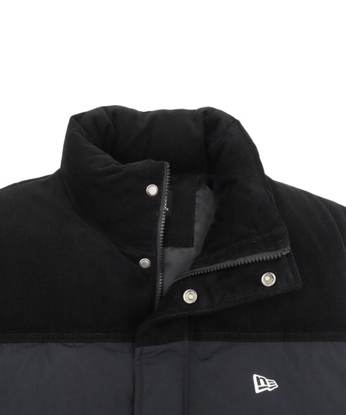 NEW ERA(ニューエラ)の「ニューエラ ダウンベスト コーデュロイ 無地(ダウンベスト・メンズ・ブラック・S/XXL/XL/L/M)」の8枚目の写真