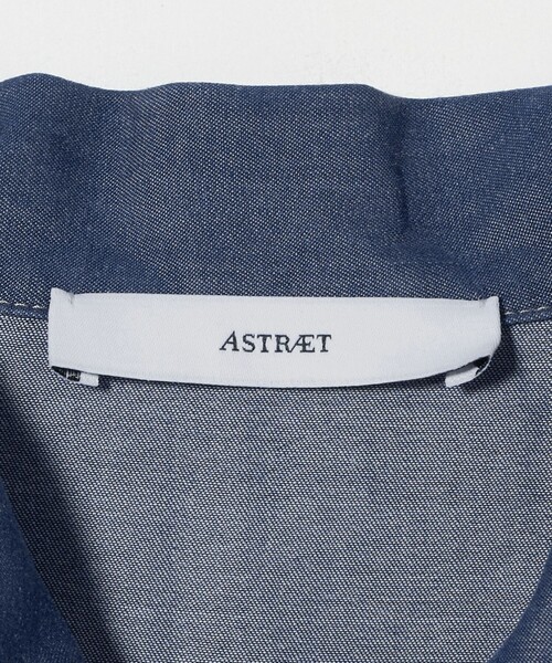 ASTRAET（アストラット）の「＜ASTRAET＞スキッパー スリット ノースリーブワンピース（ワンピース・レディース・ネイビー/ブラック・FREE）」の22枚目の写真