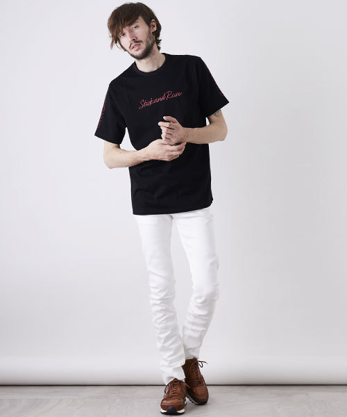 UNITED TOKYO（ユナイテッドトウキョウ）の「スーピマスキニーデニム（デニムパンツ・メンズ・インディゴブルー/ブラック/ホワイト・3/2/1）」の4枚目の写真