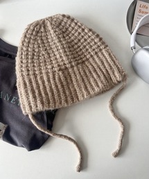 MASHIRO（マシロ）の「【MASHIRO】サイドコードオーバーサイズニットキャップ（MA/EK226）（ニットキャップ/ビーニー）」