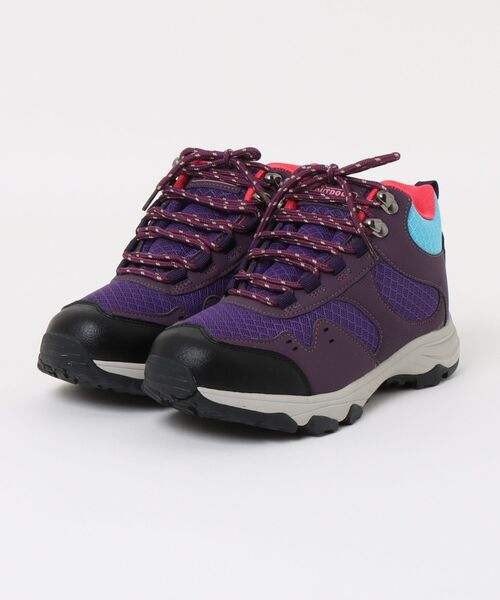 Parade（パレード）の「【防水・防滑】OUTDOOR SPORTS　トレッキングシューズ　FKR-1104WP（スニーカー・レディース・ネイビー/パープル・25.0cm/23.5cm/24.0cm/24.5cm/22.5cm/23.0cm）」の2枚目の写真