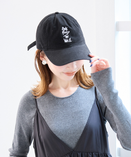 SLOBE IENA（スローブイエナ）の「BLUESCENTRIC/ブルースセントリック PINK FLOYD CAP XI（キャップ・レディース・ブラック/グリーン・FREE）」の15枚目の写真