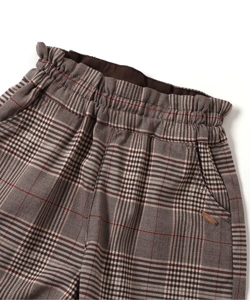 Seraph（セラフ）の「【ジュニア対応】バックポイントショートパンツ（その他パンツ・キッズ・キャメル/チェック/ネイビー・120/110/130/100/90/80/140）」の13枚目の写真