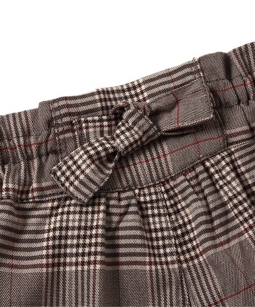 Seraph（セラフ）の「【ジュニア対応】バックポイントショートパンツ（その他パンツ・キッズ・キャメル/チェック/ネイビー・120/110/130/100/90/80/140）」の14枚目の写真