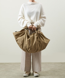 And A（アンドエー）の「ITTI イッチ / HERRIE FUROSHIKI ONE HANDLE BAG - L /RF-LC ヘリーナイロンレザーワンハンドルバッグ / ITTI-BAG-153-RFLC（トートバッグ）」