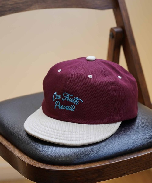 Mighty Shine（マイティシャイン）の「BICOLOR BRIDGE CAP TYPE３（キャップ・メンズ・ブラウン/ワインレッド/ブルーグレー/ライトベージュ/ダークベージュ・L/M）」の5枚目の写真