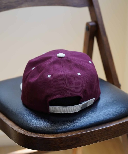 Mighty Shine（マイティシャイン）の「BICOLOR BRIDGE CAP TYPE３（キャップ・メンズ・ブラウン/ワインレッド/ブルーグレー/ライトベージュ/ダークベージュ・L/M）」の14枚目の写真