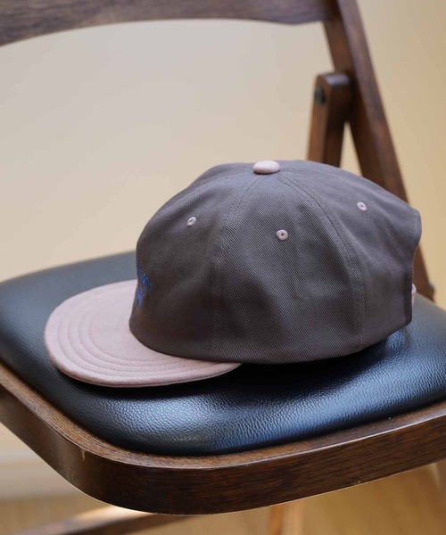 Mighty Shine（マイティシャイン）の「BICOLOR BRIDGE CAP TYPE３（キャップ・メンズ・ブラウン/ワインレッド/ブルーグレー/ライトベージュ/ダークベージュ・L/M）」の15枚目の写真