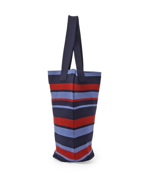 Dessin(デッサン)の「【マシンウォッシャブル・A4収納可】ランダムボーダーニットBAG(トートバッグ・レディース・ピンク系その他/ブラック系2/ネイビー系2・00)」の13枚目の写真