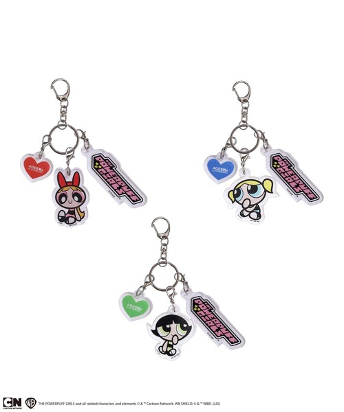 4GEEKS BY SPIRALGIRL(フォーギークスバイスパイラルガール)の「【THE POWERPUFF GIRLS】ピグメントフロントデザインプルオーバー(スウェット・レディース・ブルー・FREE)」の17枚目の写真