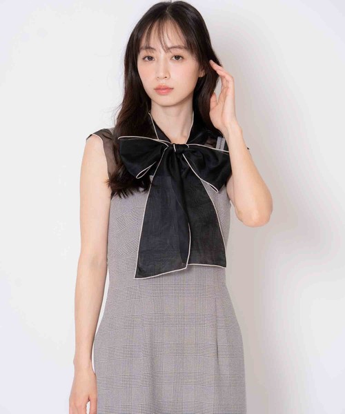 NOELA（ノエラ）の「チェックフリルジャンスカ（ワンピース・レディース・ブラウン/グレー・M/S）」の17枚目の写真