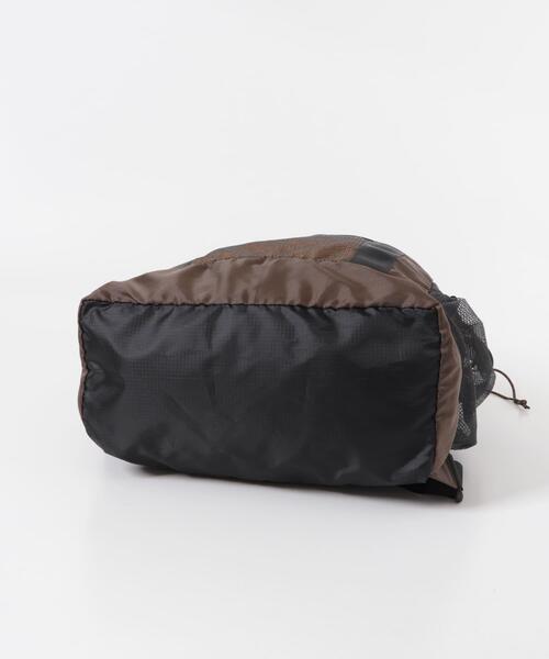 Caribou（カリブー）の「『別注』Caribou Mountaineering×EKAL　L.WEIGHT PACKTOTE（トートバッグ・メンズ・ブラック/ブラウン・ONE）」の17枚目の写真