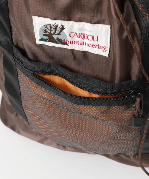 Caribou（カリブー）の「『別注』Caribou Mountaineering×EKAL　L.WEIGHT PACKTOTE（トートバッグ・メンズ・ブラック/ブラウン・ONE）」の18枚目の写真