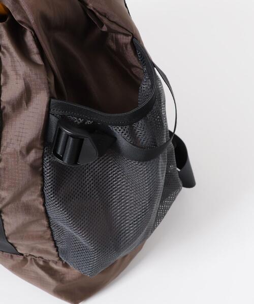 Caribou（カリブー）の「『別注』Caribou Mountaineering×EKAL　L.WEIGHT PACKTOTE（トートバッグ・メンズ・ブラック/ブラウン・ONE）」の19枚目の写真