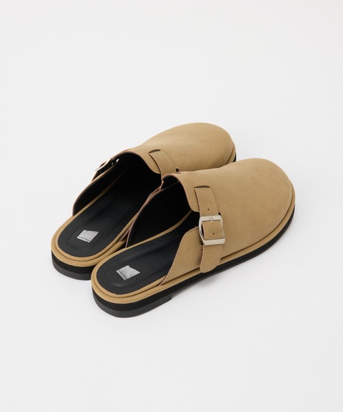 COLONY 2139（コロニートゥーワンスリーナイン）の「スエードライクスリッポンサボ / men's（サンダル・メンズ・ブラック/ベージュ・MEDIUM/LARGE）」の19枚目の写真