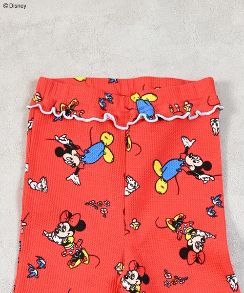 Disney Sport ミッキーマウス柄ショートパンツ 日本製マンシングウェア