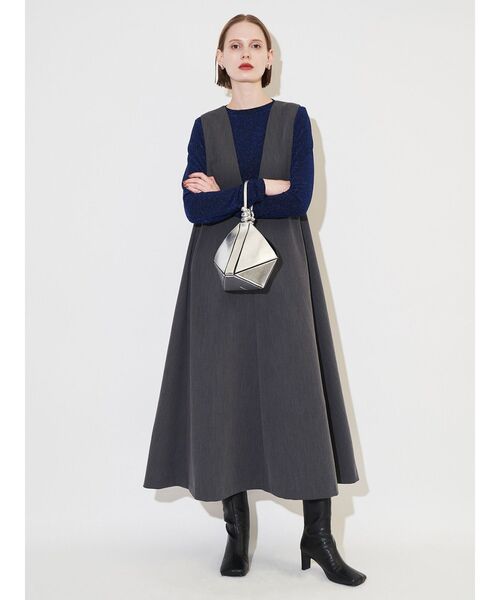 ELENDEEK（エレンディーク）の「トライアングルバッグ（ハンドバッグ・レディース・ブラック/ライトイエロー/シルバー・FREE）」の15枚目の写真