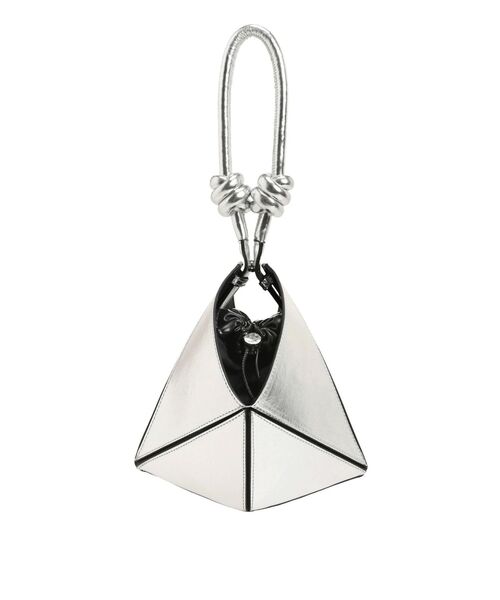 ELENDEEK（エレンディーク）の「トライアングルバッグ（ハンドバッグ・レディース・ブラック/ライトイエロー/シルバー・FREE）」の6枚目の写真