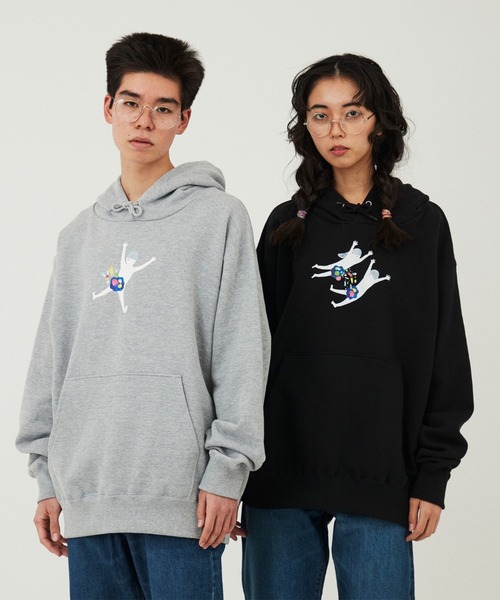 TXA(ティーエックスエー)の「三好愛 プルオーバーパーカー グレー(パーカー・メンズ・グレー・X-LARGE/LARGE/MEDIUM)」の4枚目の写真