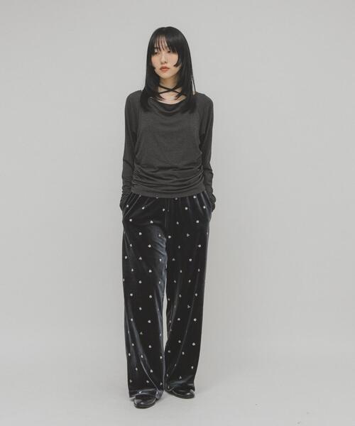 ベロアイージーパンツ（その他パンツ）｜KBF（ケイビーエフ）の