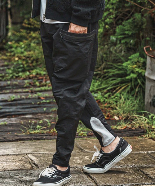 mp14023- アウトドアポケット裾リブパンツ(HLCM0208)（その他パンツ