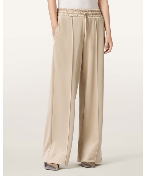 ALLSAINTS(オールセインツ)の「MIRRI WIDE LEG JERSEY JOGGERS | MIRRI ワイド レッグ ジャージー ジョガー(その他パンツ・レディース・ホワイト・M/L/S)」の2枚目の写真