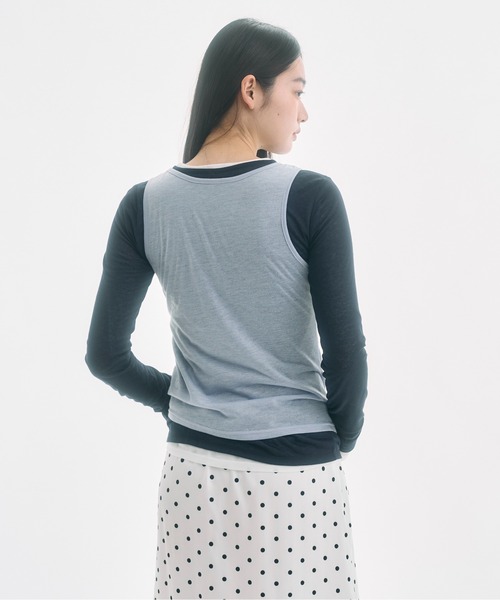 sheer tank / シアータンク（タンクトップ）｜FEKETE（フェケテ）の