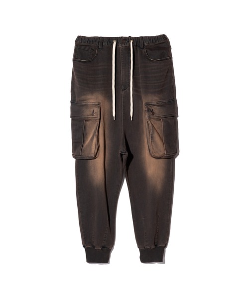 Knit Denim Cargo Pants / ニットデニムカーゴパンツ（デニムパンツ