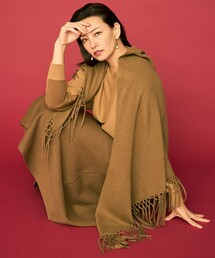 ファインウールカシミヤドルマンシルエット ニット