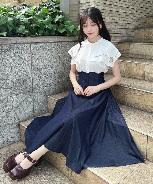 altair様★専用　D&G デニム フレアスカート ベルト付き altair様☆専用 D&G デニム フレアスカート ベルト付き ベルト