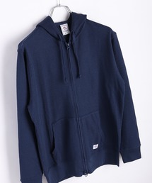 CAHLUMN/カウラム Wool Cotton Loop Back Sweat Hoodie/ウール