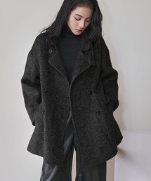 新品未使用タグ付き　エルフランク　テディ　ボアコート STORY掲載 新品未使用 DAME FRANK ボアロングコートの通販 by ももこ's