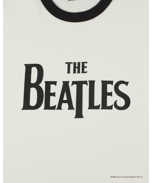 WIND AND SEA（ウィンダンシー）の「BEATLES LOGO RINGER S/S TEE（Tシャツ/カットソー・メンズ・ホワイト×ブラウン・LARGE/MEDIUM/SMALL）」の3枚目の写真