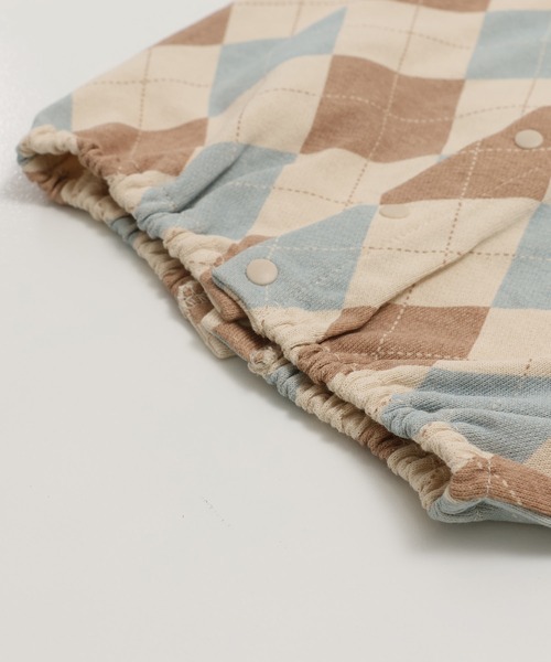 chil2（チルツー）の「綿100% 総柄裏毛ツーウェイオール（ロンパース・キッズ・A/B/C/D/E/F・50-70cm）」の13枚目の写真