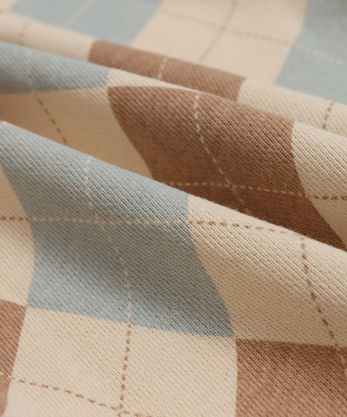 chil2（チルツー）の「綿100% 総柄裏毛ツーウェイオール（ロンパース・キッズ・A/B/C/D/E/F・50-70cm）」の15枚目の写真