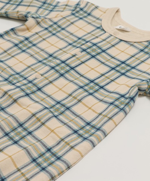 セール】綿100% 総柄裏毛ツーウェイオール（ロンパース）｜chil2