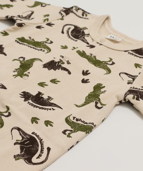 chil2（チルツー）の「綿100% 総柄裏毛ツーウェイオール（ロンパース・キッズ・A/B/C/D/E/F・50-70cm）」の22枚目の写真