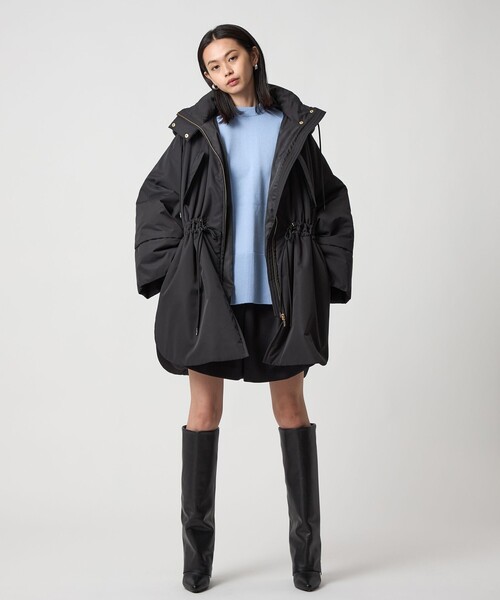 EMMEL REFINES＞EM ポンチョライク ナカワタ コート（ポンチョ