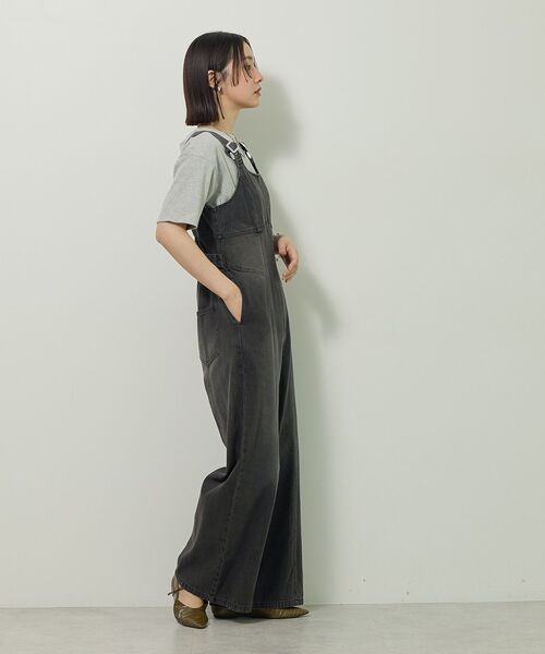 Sugar spoon（シュガースプーン）の「・SUGAR SPOON デニムコルセットオールインワン（サロペット/オーバーオール・レディース・インディゴブルー/パープル/ブラック・FREE）」の18枚目の写真