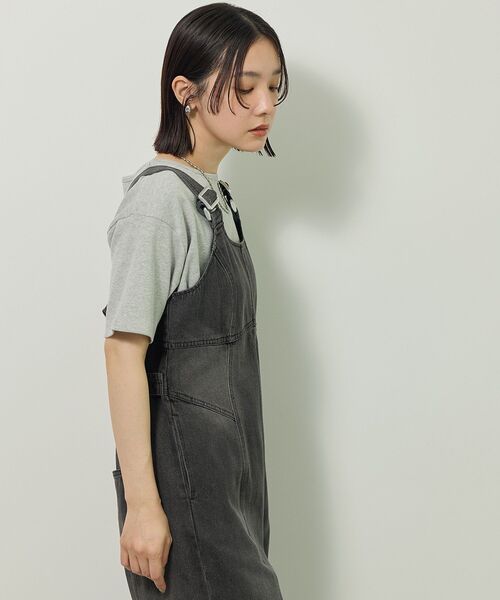 Sugar spoon（シュガースプーン）の「・SUGAR SPOON デニムコルセットオールインワン（サロペット/オーバーオール・レディース・インディゴブルー/パープル/ブラック・FREE）」の22枚目の写真