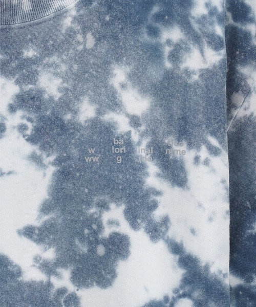 bal（バル）の「BAL LOGO TIE DYE TEE BAL-2103（Tシャツ/カットソー・メンズ・オリーブ/ブルー・L/M）」の5枚目の写真
